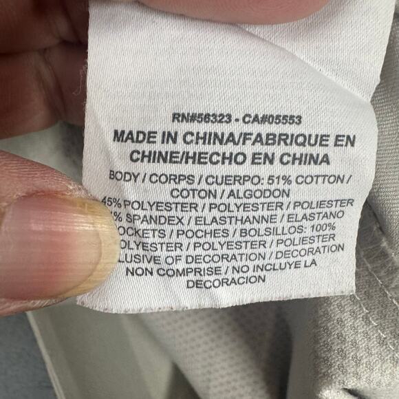 Nike Flex Core Shorts Men 34 Tan Chino DriFit 10" Golf Stretch Preppy Khaki FLAW - Picture 7 of 12